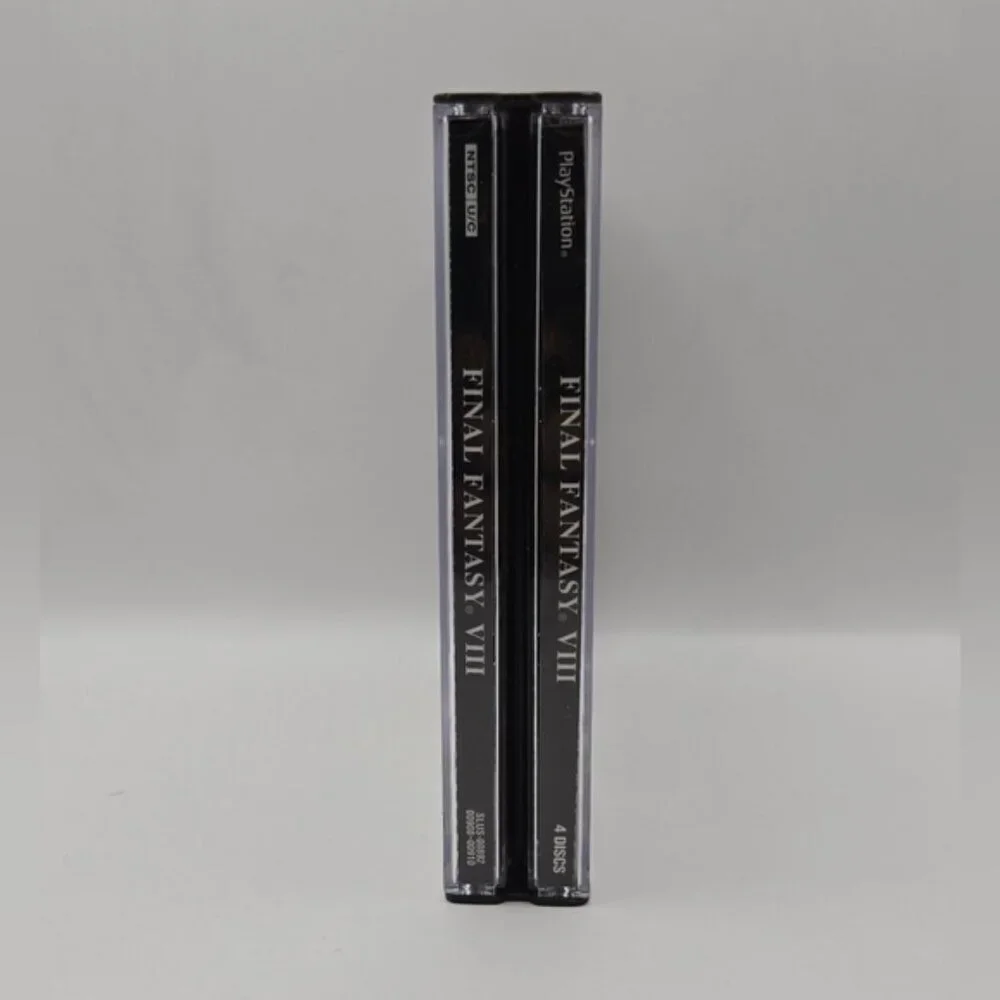 Final Fantasy VIII (Sony PlayStation 1, 1999) – Complete 4-Disc Set with Manual